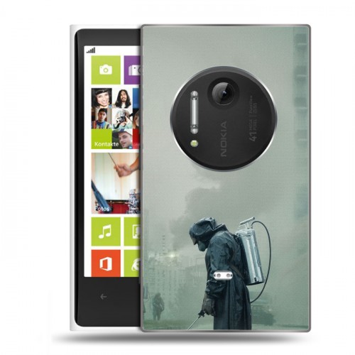 Дизайнерский пластиковый чехол для Nokia Lumia 1020 Чернобыль