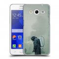 Дизайнерский пластиковый чехол для Samsung Galaxy Core 2 Чернобыль