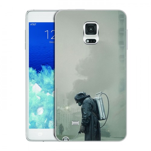 Дизайнерский пластиковый чехол для Samsung Galaxy Note Edge Чернобыль