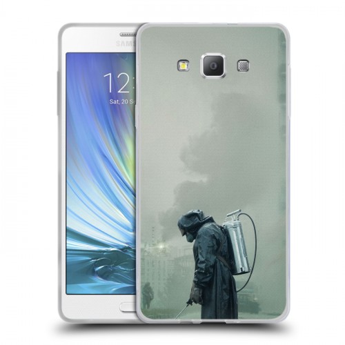 Дизайнерский пластиковый чехол для Samsung Galaxy A7 Чернобыль
