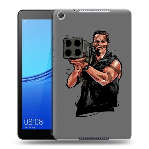 Дизайнерский силиконовый чехол для Huawei MediaPad M5 lite 8 Арнольд