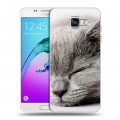 Дизайнерский силиконовый чехол для Samsung Galaxy A5 (2016) Коты
