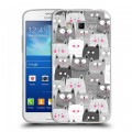 Дизайнерский пластиковый чехол для Samsung Galaxy Grand 2 Коты