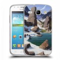 Дизайнерский пластиковый чехол для Samsung Galaxy Core Романтика путешествий