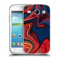 Дизайнерский пластиковый чехол для Samsung Galaxy Core Размытые краски