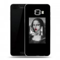 Дизайнерский пластиковый чехол для Samsung Galaxy C5 Мона Лиза
