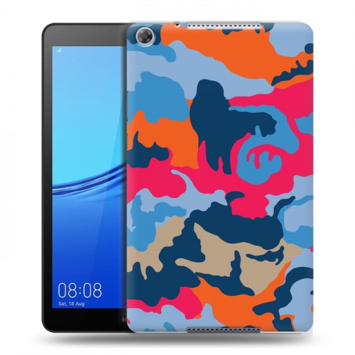 Дизайнерский силиконовый чехол для Huawei MediaPad M5 lite 8 Кислотный камуфляж
