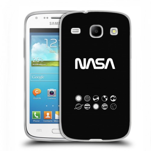 Дизайнерский силиконовый чехол для Samsung Galaxy Core NASA
