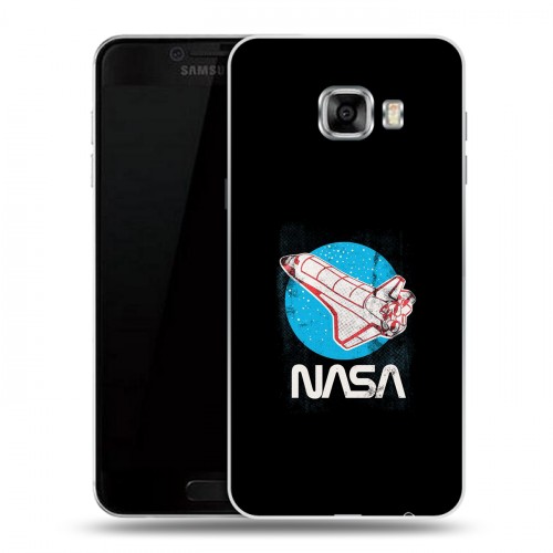 Дизайнерский пластиковый чехол для Samsung Galaxy C5 NASA