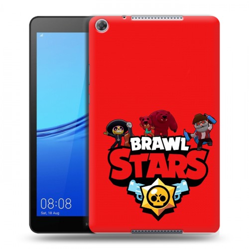 Дизайнерский силиконовый чехол для Huawei MediaPad M5 lite 8 Brawl Stars