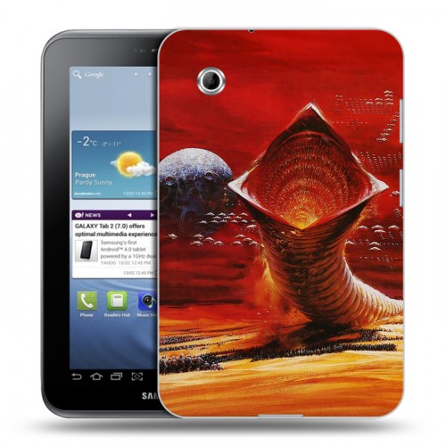 Дизайнерский силиконовый чехол для Samsung Galaxy Tab 2 7.0 Дюна 2021