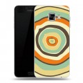 Дизайнерский пластиковый чехол для Samsung Galaxy C5 Яркие древесные узоры
