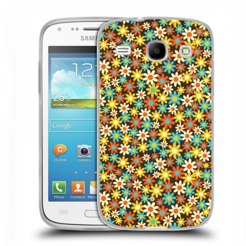 Дизайнерский пластиковый чехол для Samsung Galaxy Core Полевой ковер