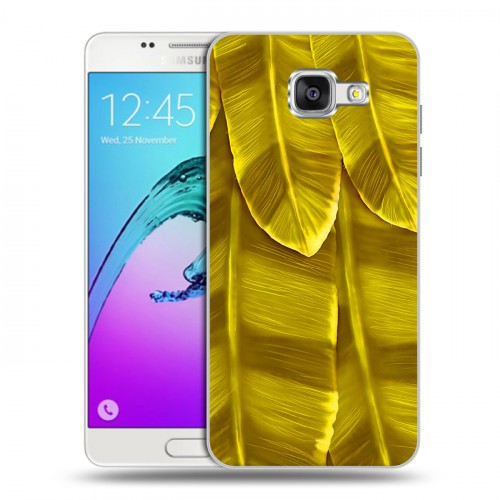 Дизайнерский силиконовый чехол для Samsung Galaxy A5 (2016) Контрастные перья
