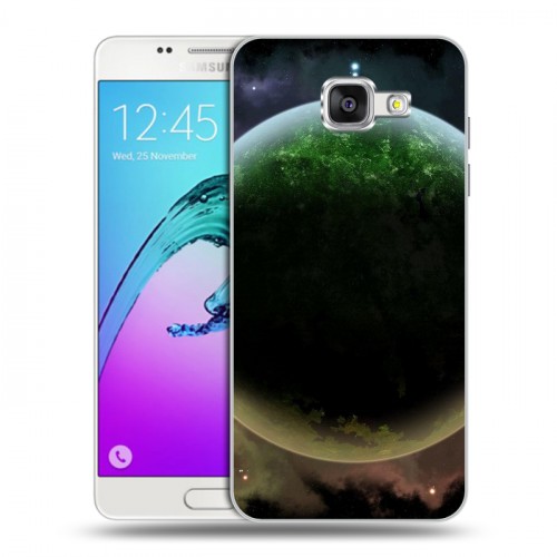 Дизайнерский силиконовый чехол для Samsung Galaxy A5 (2016) Галактика