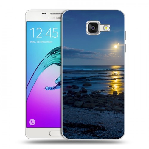 Дизайнерский силиконовый чехол для Samsung Galaxy A5 (2016) Затмение
