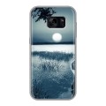 Дизайнерский силиконовый чехол для Samsung Galaxy S7 Edge Луна