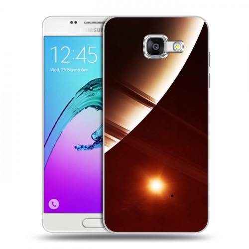 Дизайнерский силиконовый чехол для Samsung Galaxy A5 (2016) Планеты
