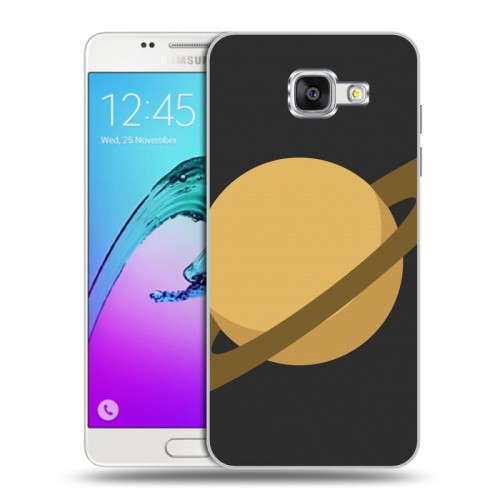 Дизайнерский силиконовый чехол для Samsung Galaxy A5 (2016) Сатурн