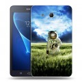 Дизайнерский силиконовый чехол для Samsung Galaxy Tab A 7 (2016) Космонавт
