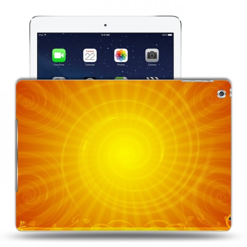 Дизайнерский силиконовый чехол для Ipad Air Солнце