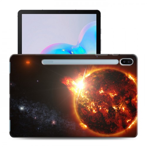 Дизайнерский силиконовый чехол для Samsung Galaxy Tab S6 Солнце