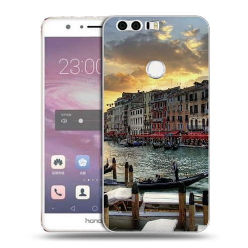 Дизайнерский пластиковый чехол для Huawei Honor 8 Венеция