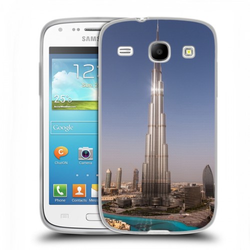 Дизайнерский силиконовый чехол для Samsung Galaxy Core Дубаи