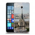 Дизайнерский пластиковый чехол для Microsoft Lumia 640 Париж