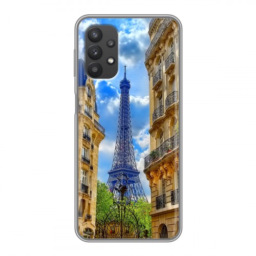 Дизайнерский силиконовый чехол для Samsung Galaxy A32 Париж
