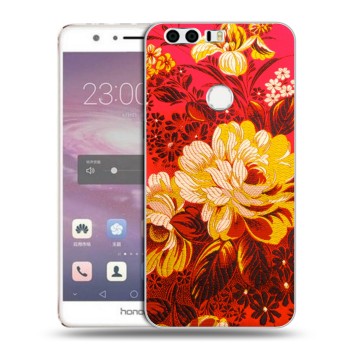 Дизайнерский силиконовый чехол для Huawei Honor 8 Цветочные мотивы (на заказ)
