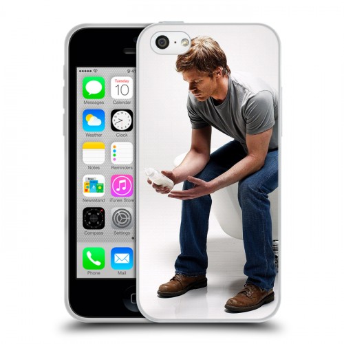 Дизайнерский пластиковый чехол для Iphone 5c Декстер