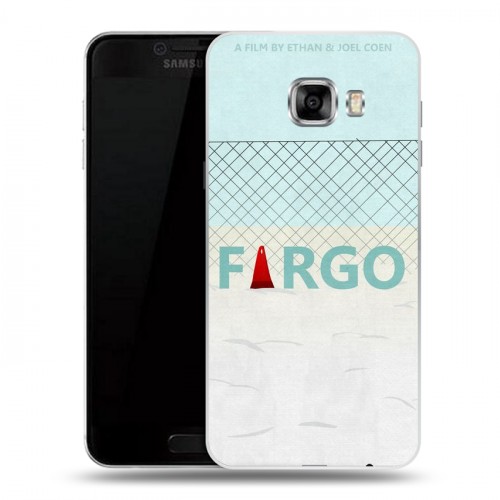 Дизайнерский пластиковый чехол для Samsung Galaxy C5 Фарго