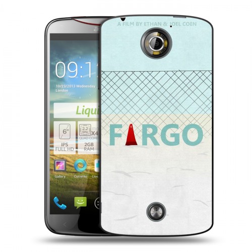 Дизайнерский пластиковый чехол для Acer Liquid S2 Фарго