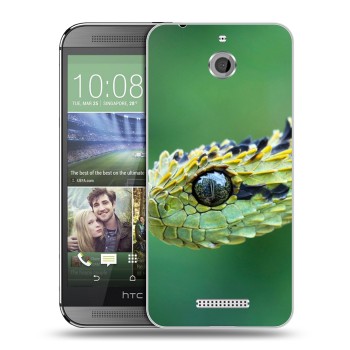 Дизайнерский силиконовый чехол для HTC Desire 510 Змеи (на заказ)