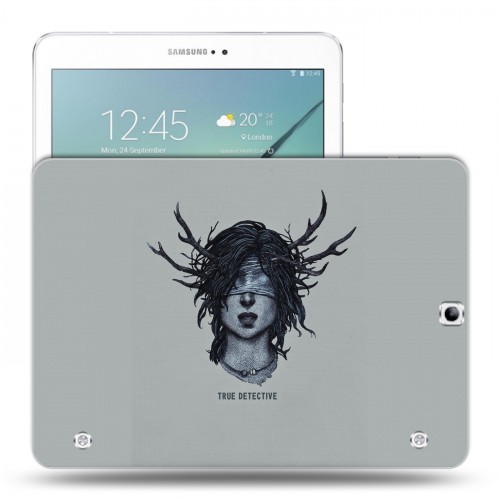 Дизайнерский силиконовый чехол для Samsung Galaxy Tab S2 9.7 Настоящий детектив
