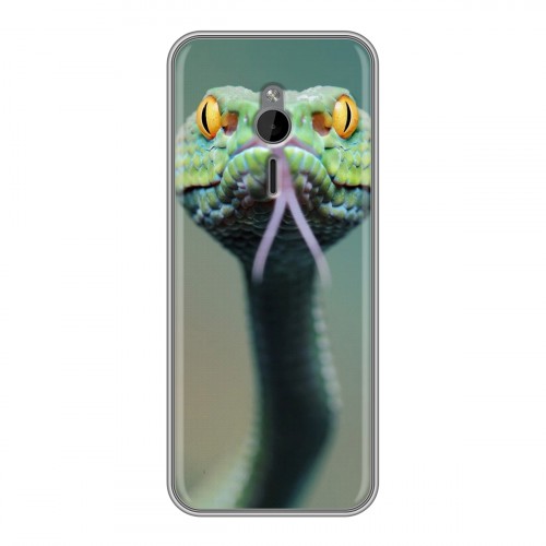 Дизайнерский силиконовый чехол для Nokia 230 Змеи