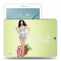 Дизайнерский силиконовый чехол для Samsung Galaxy Tab S2 9.7 Weeds