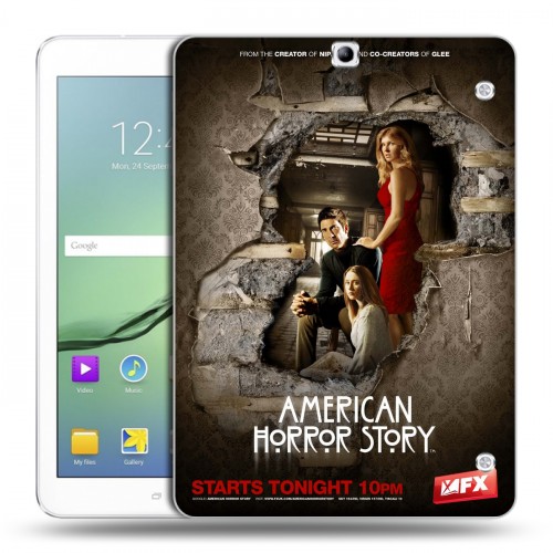Дизайнерский силиконовый чехол для Samsung Galaxy Tab S2 9.7 Американская история ужасов