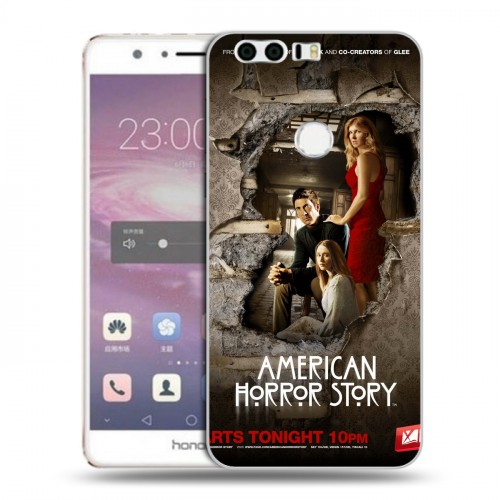 Дизайнерский пластиковый чехол для Huawei Honor 8 Американская история ужасов
