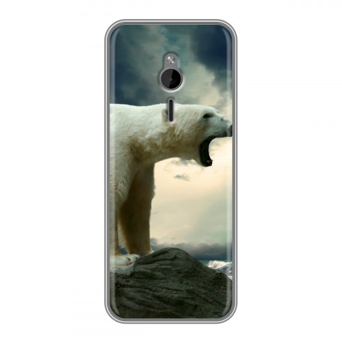 Дизайнерский силиконовый чехол для Nokia 230 Медведи