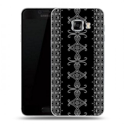 Дизайнерский пластиковый чехол для Samsung Galaxy C5 Печати абая