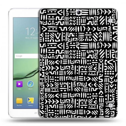 Дизайнерский силиконовый чехол для Samsung Galaxy Tab S2 9.7 Фрик узоры