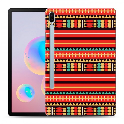 Дизайнерский силиконовый чехол для Samsung Galaxy Tab S6 Этнические мотивы
