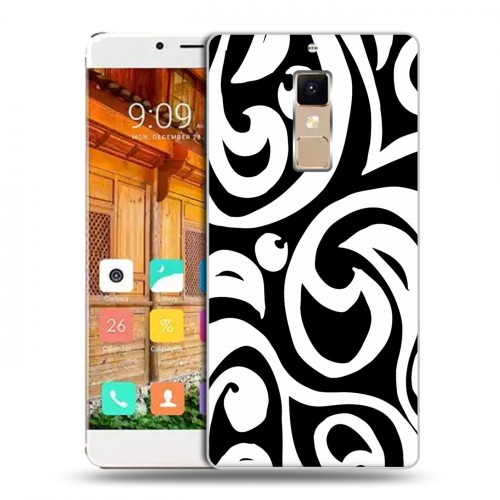 Дизайнерский пластиковый чехол для Elephone S3 Черно-белые фантазии