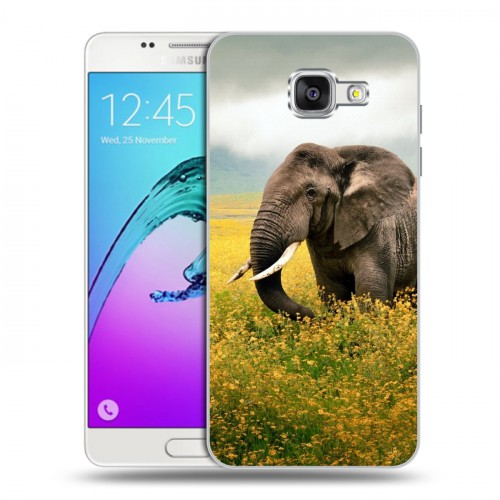 Дизайнерский силиконовый чехол для Samsung Galaxy A5 (2016) Слоны