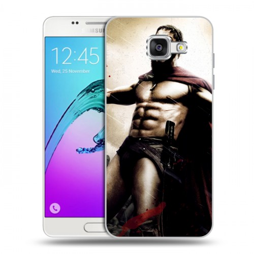 Дизайнерский силиконовый чехол для Samsung Galaxy A5 (2016) 300 спартанцев