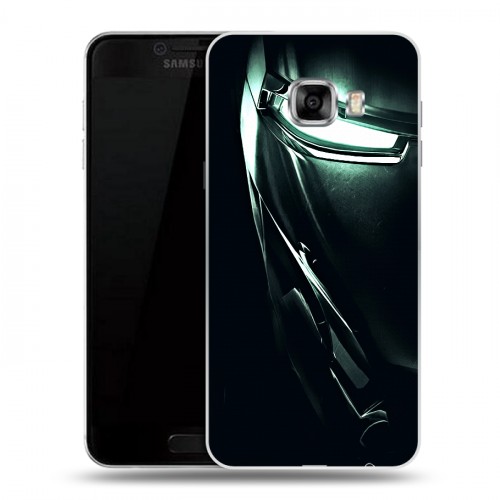 Дизайнерский пластиковый чехол для Samsung Galaxy C5 Железный человек