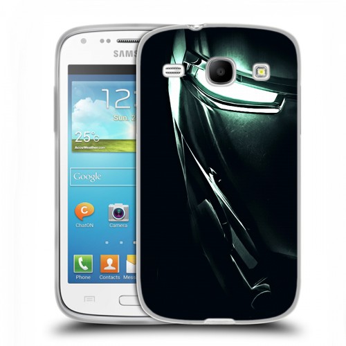 Дизайнерский пластиковый чехол для Samsung Galaxy Core Железный человек