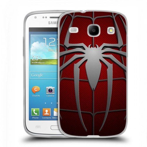 Дизайнерский силиконовый чехол для Samsung Galaxy Core Человек-паук
